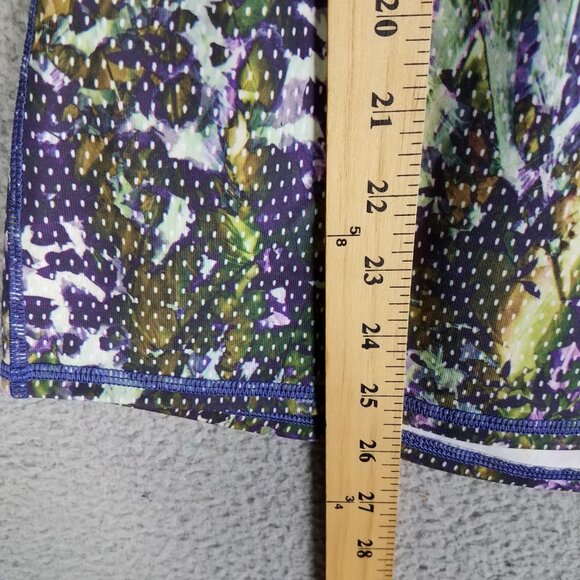 Lululemon Tank Top Women's 8 Workout Active Floral Gym Running Strappy Back - Picture 6 of 9